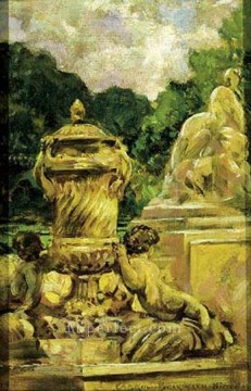 James Carroll Beckwith Painting - Jardin de la Fontaine Aa Nimes France James Carroll Beckwith
